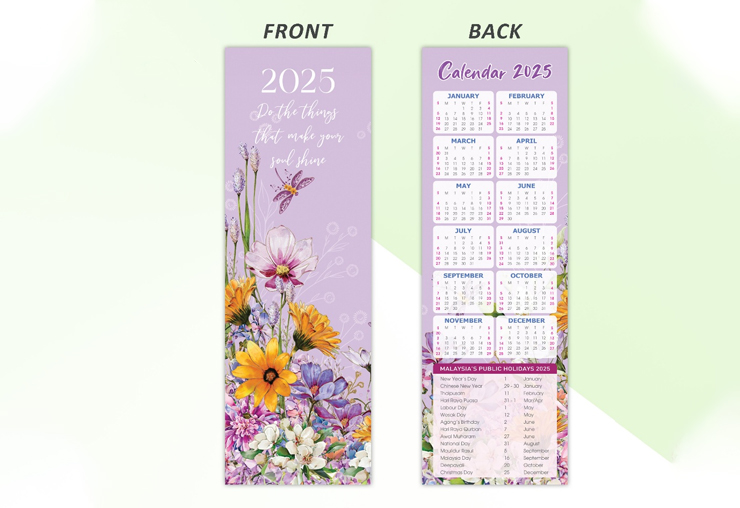 Akshar Vectorart Bookmark Calendars